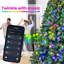 Arbre de Noël en PVC avec lumières DEL Wi-Fi Music Sync - Contrôle de l'application, branches articulées, effets bicolores, support en métal-1842901209