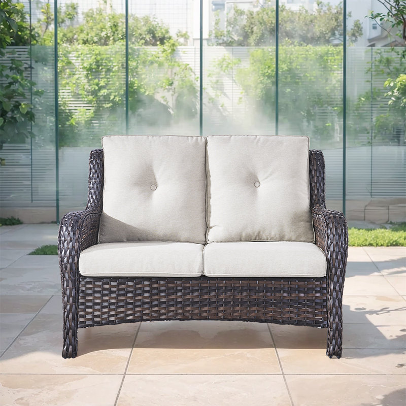 Bonia 51.18'' Wide, Beige, Brown