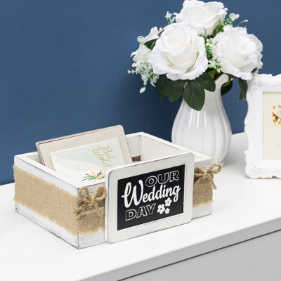 Azi Tabletop Party Gift Holder Decorative Box