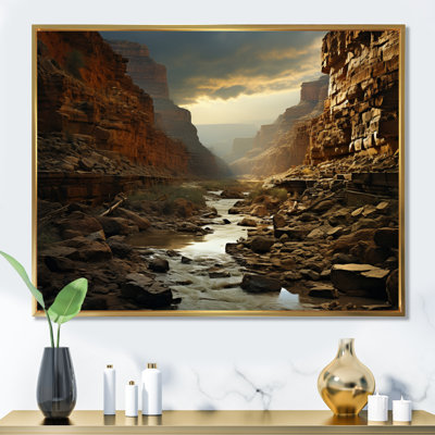 «Bilan Canyon», reproduction sur toile