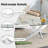 Modern Glass Top Oval Single Coffee Table