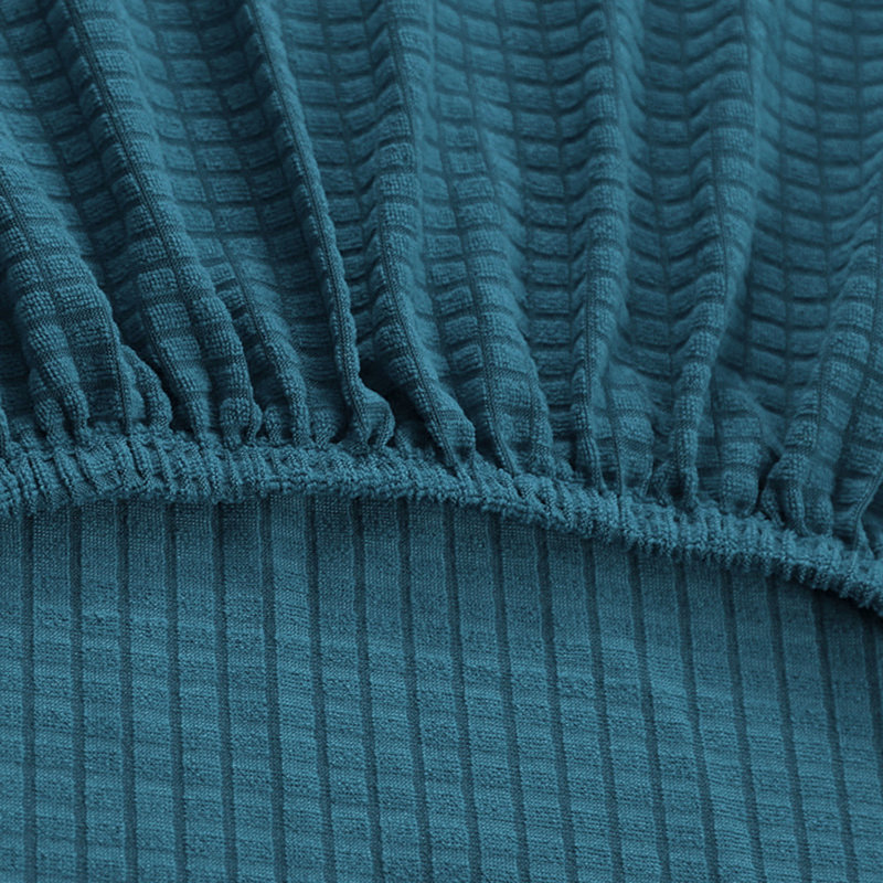 Housse pour chaise de salle à manger Hildy, Bleu
