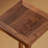 Solid Wood Plant Stand Simple Lines Polished