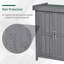 2 ft. W x 1 ft. D Solid Wood Tool Shed-58886233