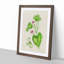 Illustration of Sweet Potato Flowers - Picture Frame Painting Print-55579618-55579615