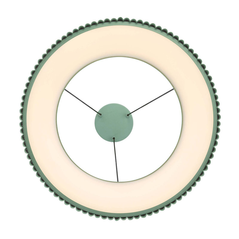 Luminaire suspendu DEL intégré Sashay, Pistachio
