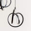 1 - Light Matte Black LED Pendant