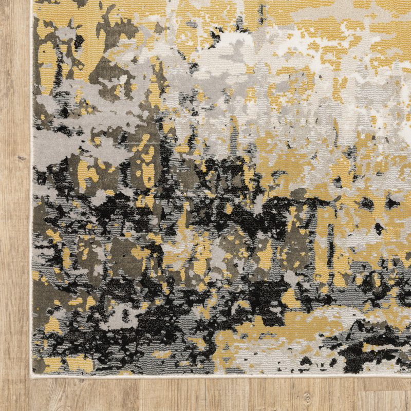 Belinda Abstract Indoor Rug, Runner 2'3" x 7'6"