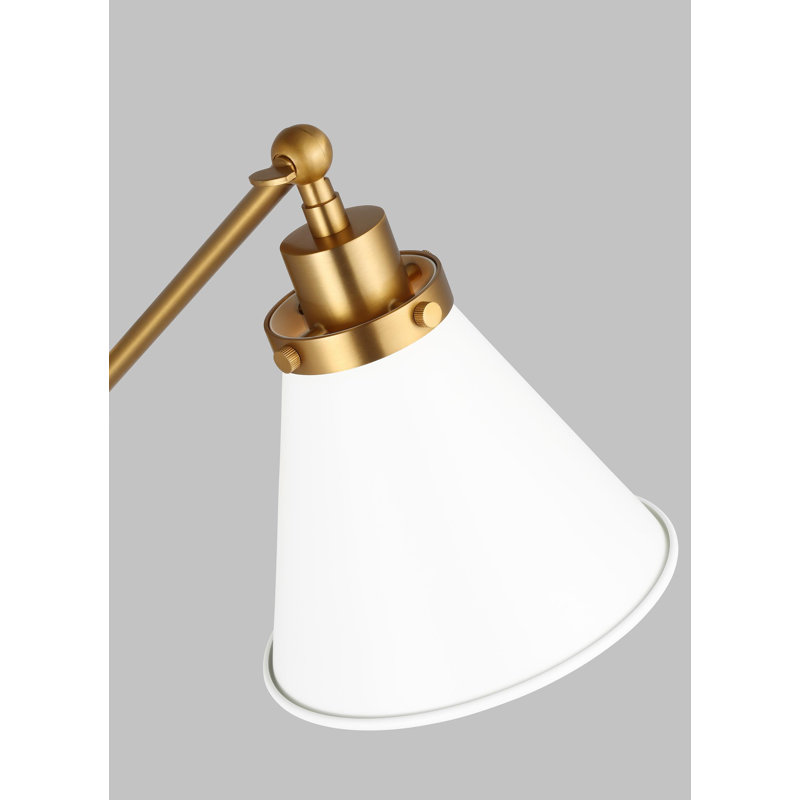 Wellfleet 1 - Light Swing Arm, Gold, White