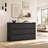  Modern Minimalist 6-Drawer Double Dresser with Handle-Free Design-1415329515-1413227286