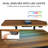 Adjustable Curved Metal Base Standing Desk-1219208914