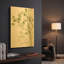 «Cascading Branches II Calm» par Katrina Pete, art mural en métal doré, 12 po x 16 po-1599170407