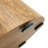 Natural Wood Grain MDF Round Coffee Table - 23.6" Diameter, 13.8" Height.Natural Wood Grain Texture Sticker,Exquisite Wood Grain Surface,Flexible Matchingmround Tabletop Design.-1616117382-1616117383