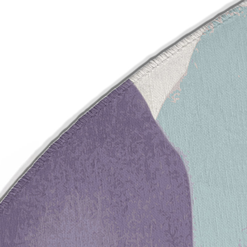 Silver Crest Indoor And Outdoor Area Rug, Round 5'