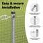 150cm H x 5000cm W Steel Border Fencing