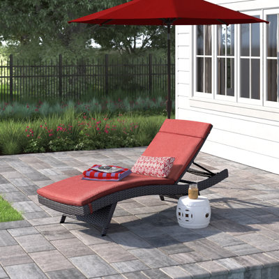 Outdoor Chaise Lounge Set , Cushion Included
