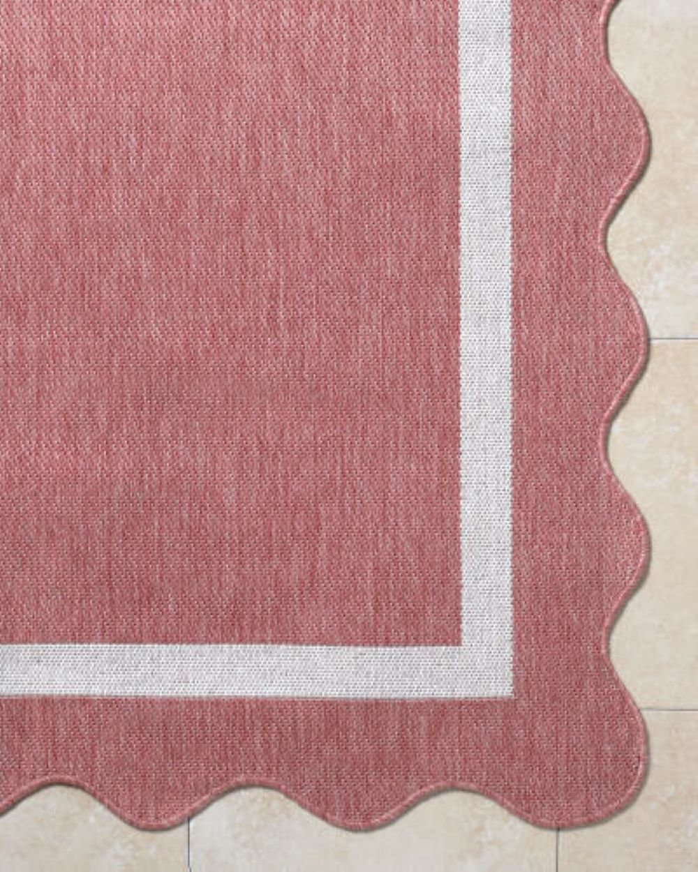 Skiles Ivory Outdoor Rug, Runner 2'7.5" x 7'2.6"