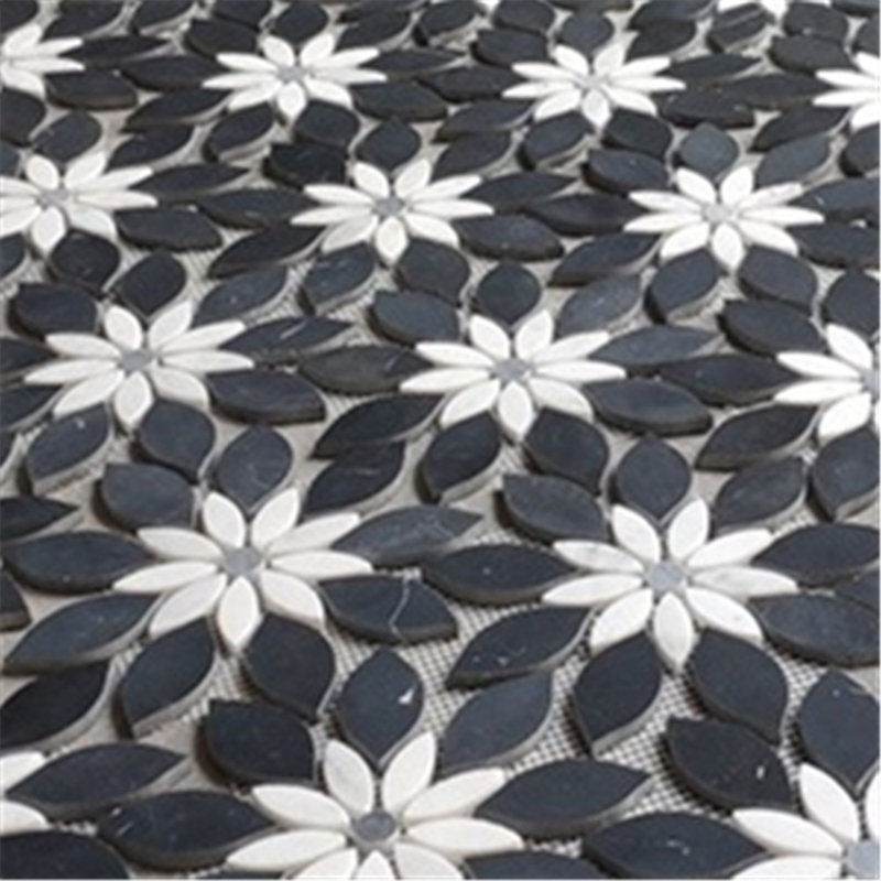 Random Sized Marble Novelty Mosaic Wall & Floor Tile