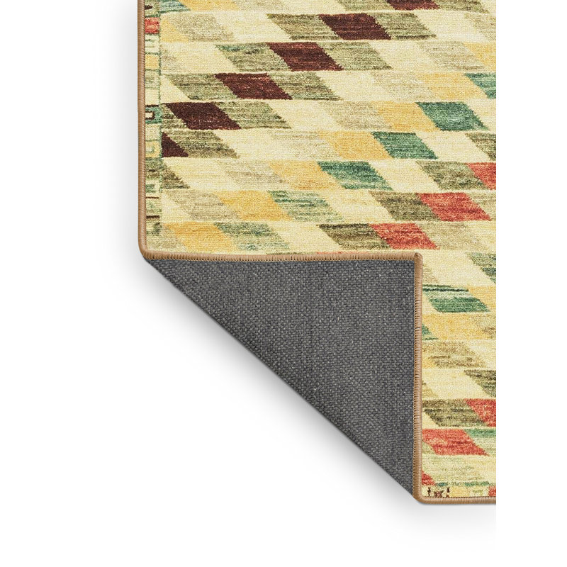 Abstract Indoor Rug, Rectangle 4' x 6'