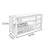 39.4'' Shoe Storage Bench