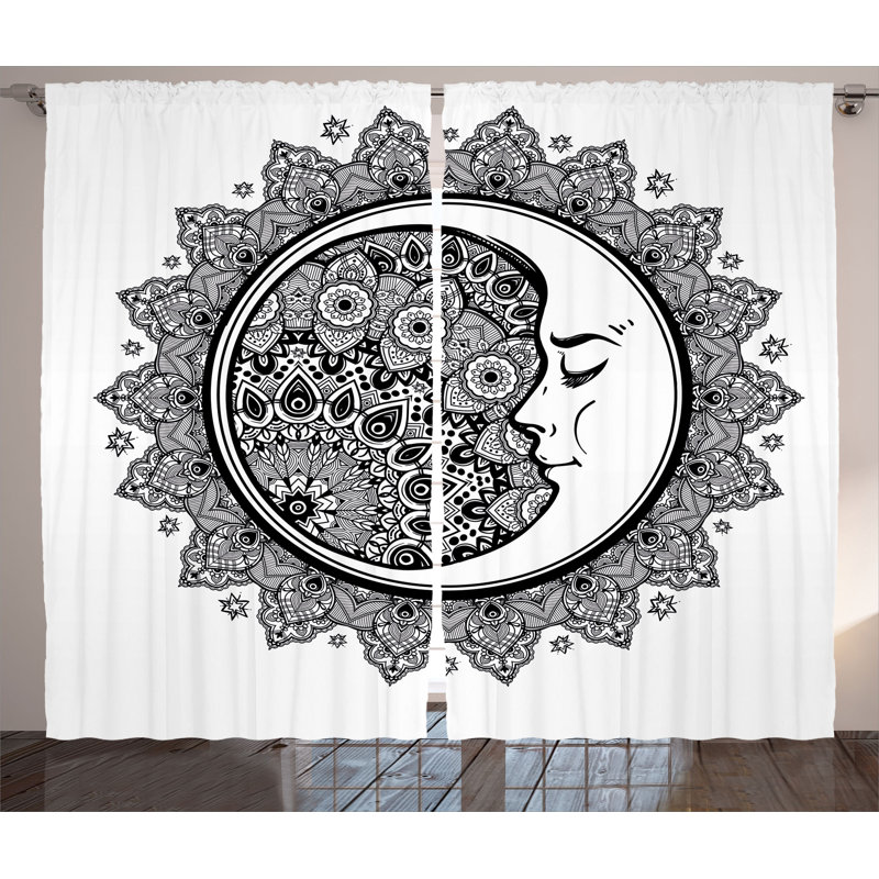 Pilottown Semi Sheer Curtain Pair, 54" x 90"