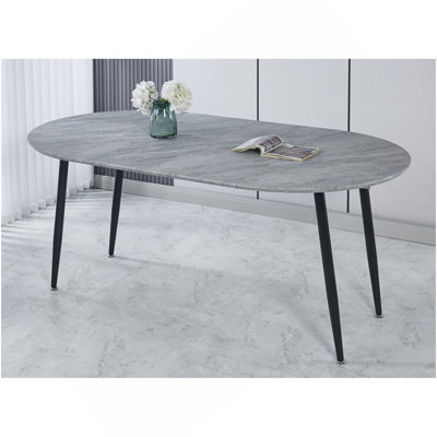 Extensible Table,DINING TABLE,OFFICE TABLE,COFFEE TABLE,Metal Leg,100/140/180X100x75cm