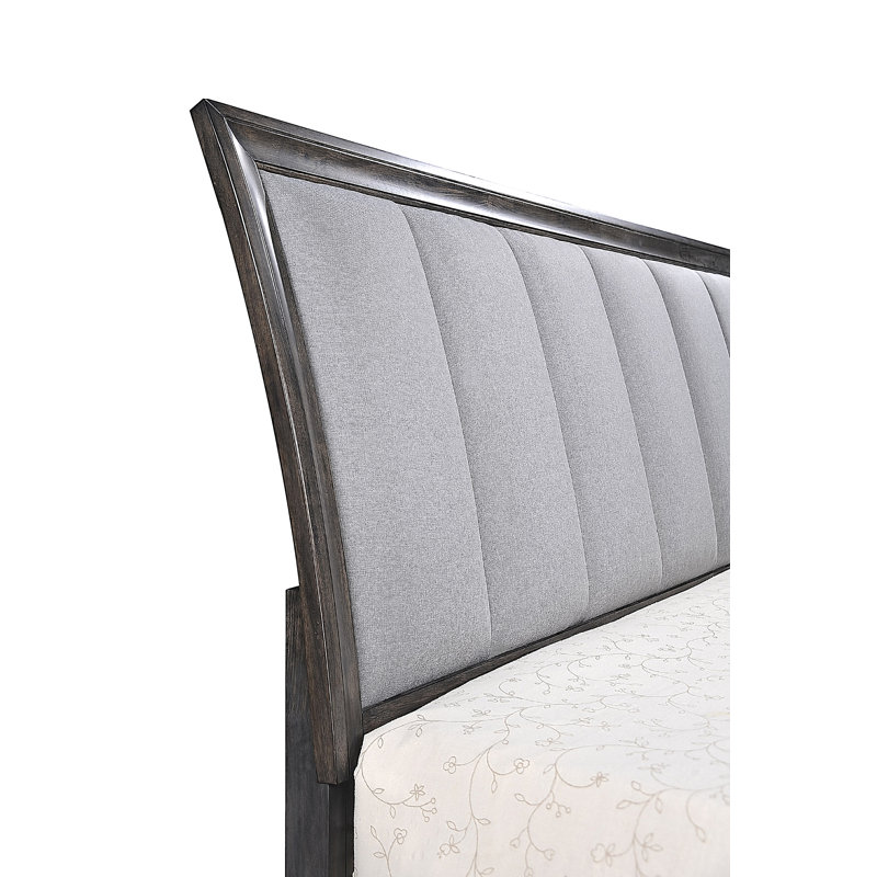 Grand lit plateforme avec rangement 1pc et 2 tiroirs de rangement