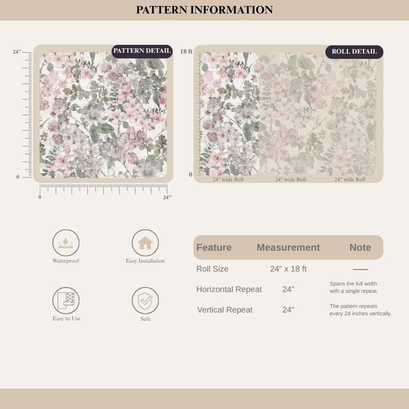 Rouleau de papier peint à paillettes romantique romantique