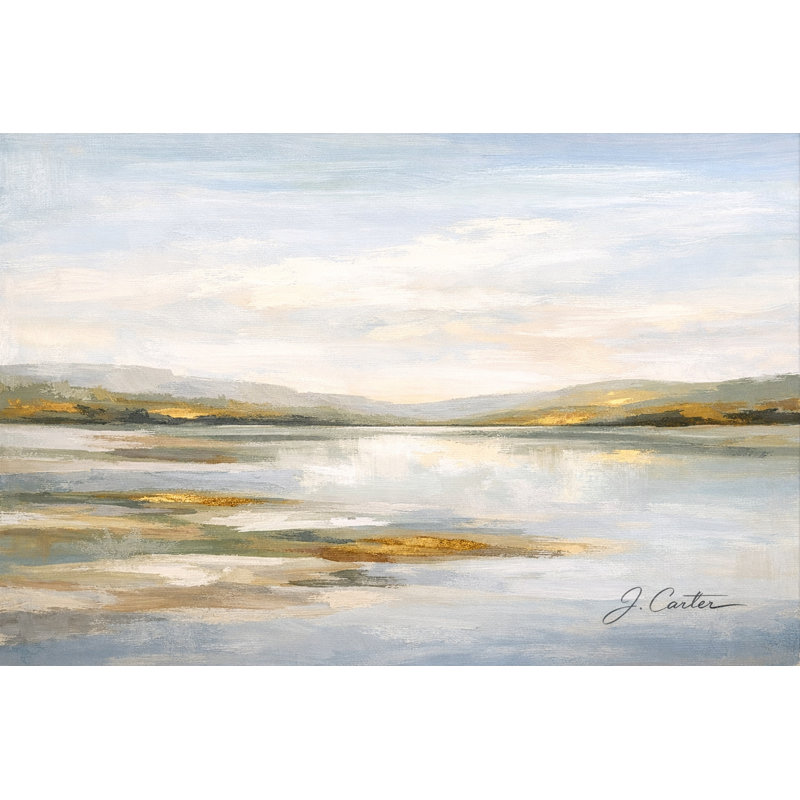 River River, art mural sur toile tendue, L 20 po x H 20 po x P 1,5 po