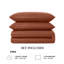 Imperial Homeware London Microfiber Striped Duvet Cover Set with Pillowcases Included-116167101-116167115