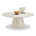 Cream Marble Top / Cream Base
