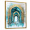 «Golden Journey Of Sandstone Arches I», art mural paysage de l'Islam