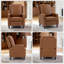 Fauteuil inclinable en cuir Clarina-109324981