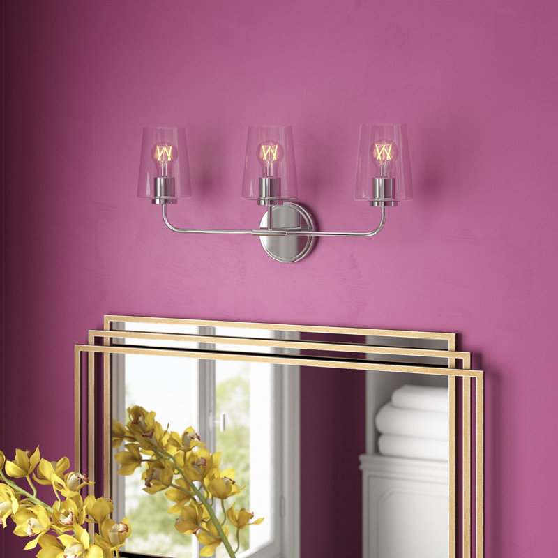 Verbena 3 - Light Dimmable Vanity Light, Chrome