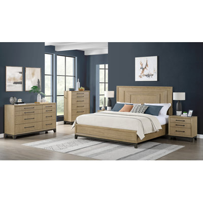 Rikiah 5-piece Bedroom Set With Bed