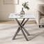 Table de bout Newport Mirage White