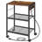 3-Tier Mobile Printer Stand with Storage and Charging Station-92929866