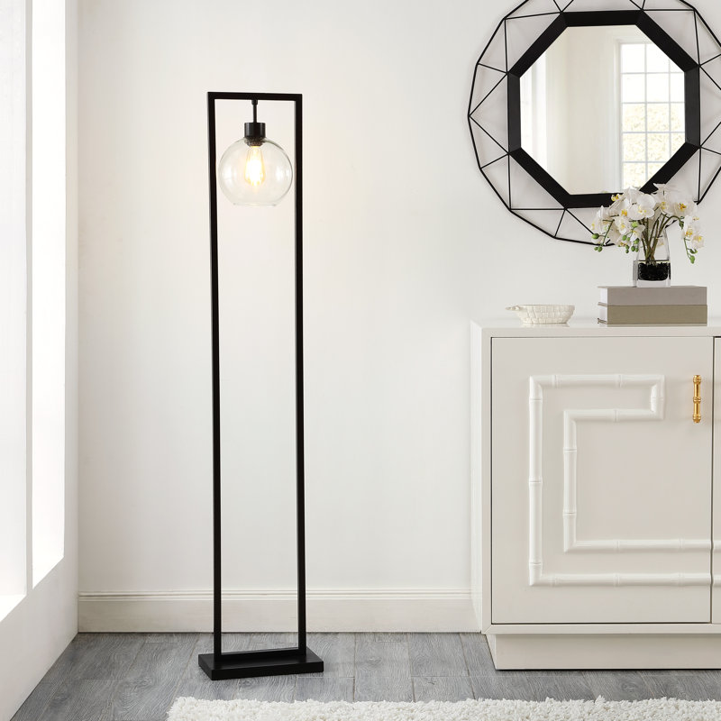 Ronderick 60'' Floor Lamp, Black