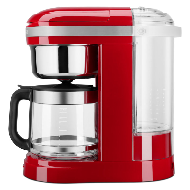 KitchenAid Classic 12 Cup Drip Coffee Maker, Red