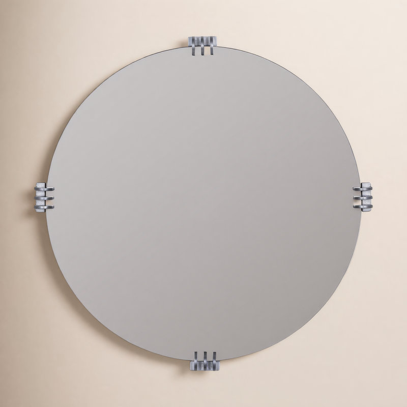 Miroir mural Donita, Argent