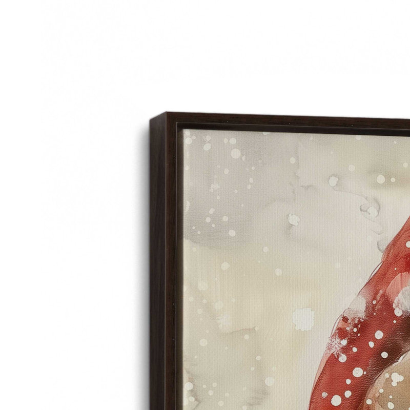 «Merry Whispers», reproduction d'art sur toile, H 24,75 po x l 36,75 po, Or poli