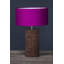 Lampe de table brune 20 po Mercuri-871655194
