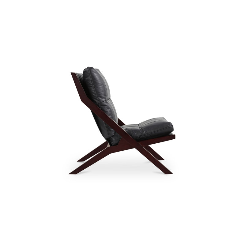Preston Accent Chair Tan, Black