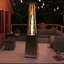 Downton Stainless Steel Propane Standing Patio Heater