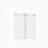 Frameless Double Sliding Shower Door,5/16" (8Mm) Thick SGCC Tempered Clear Glass,Double Side Easy Clean Coat-118574783