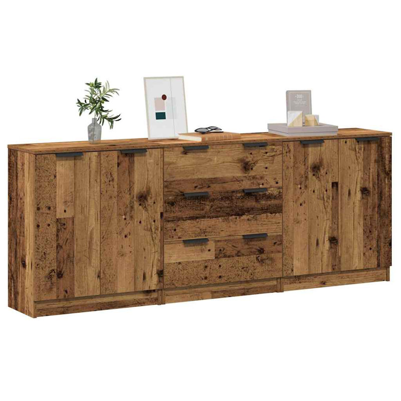 Castres 180cm Sideboard, Old Wood