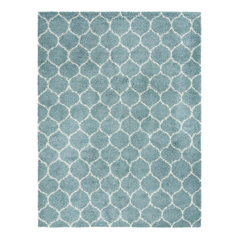 Geometric Indoor Rug, Rectangle 10'8" x 14'