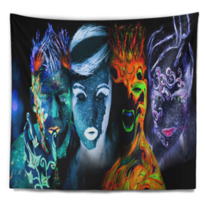 Polyester Tapestry, 50" H x 60" W