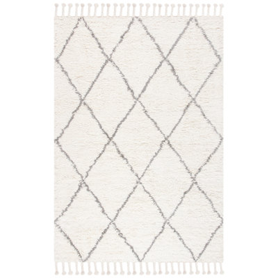 Powell Hand Woven Wool Geometric Rug