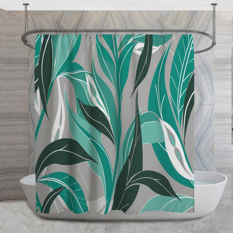 Deysy Shower Curtain, 93"H x 70"W